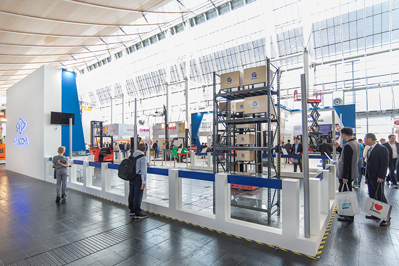 Messestand für Hangcha auf der CeMAT 2018: Ergebnis
