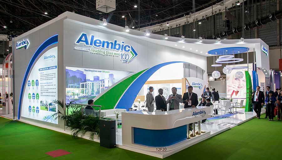 Messestand für Alembic auf der CPHI 2017: Ergebnis