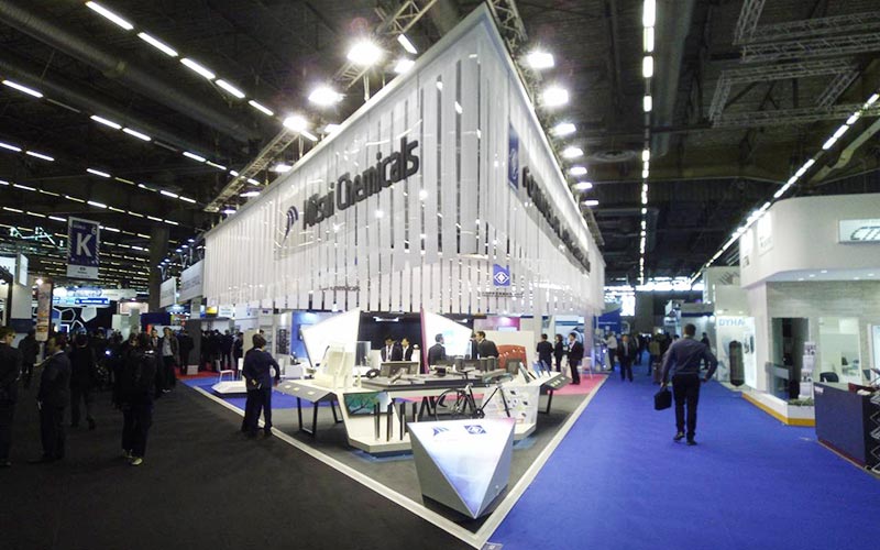 Messestand für Mitsui Chemicals auf der JEC 2018: Ergebnis