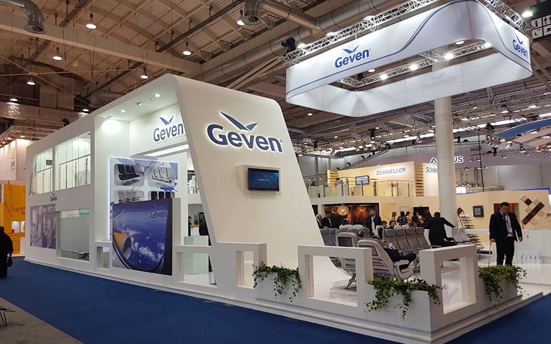 Messestand für Geven auf der AIX 2018: Lösung