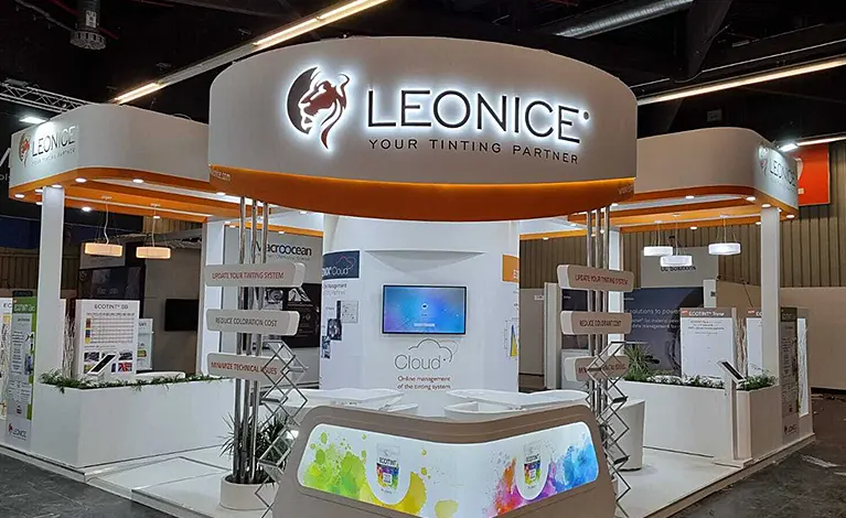 Messestand in Zürich