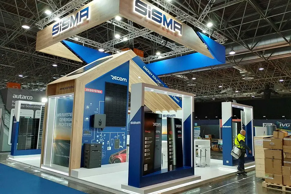 Messestand für SSISMA auf der Solar Solution 2025 in Amsterdam