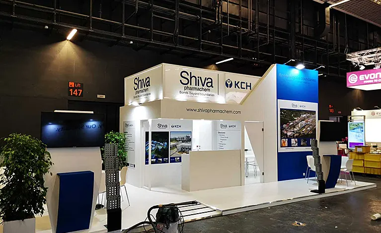 Messestand für Shiva KCH auf der ChemSpec