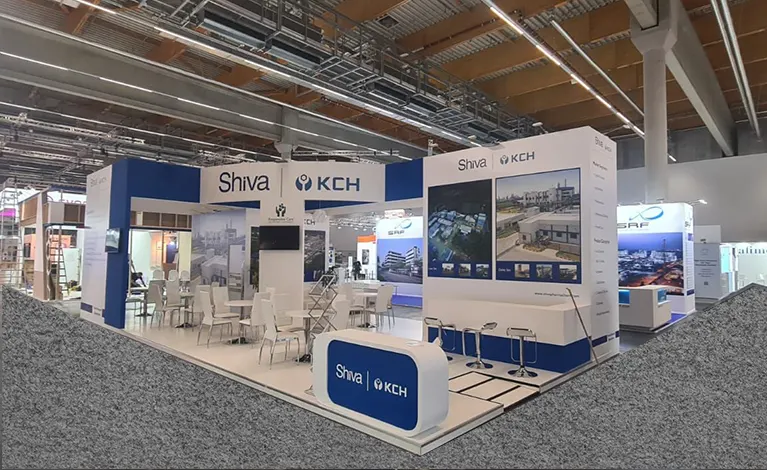 Messestand für Shiva KCH auf der ChemSpec