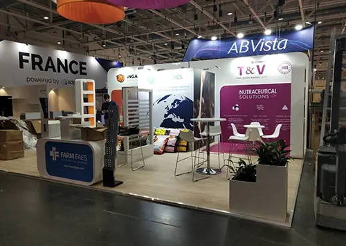 Messestand für Farmfaes auf der EuroTier 2018