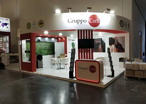 Messestand für Gruppo Carli auf der EuroTier 2018
