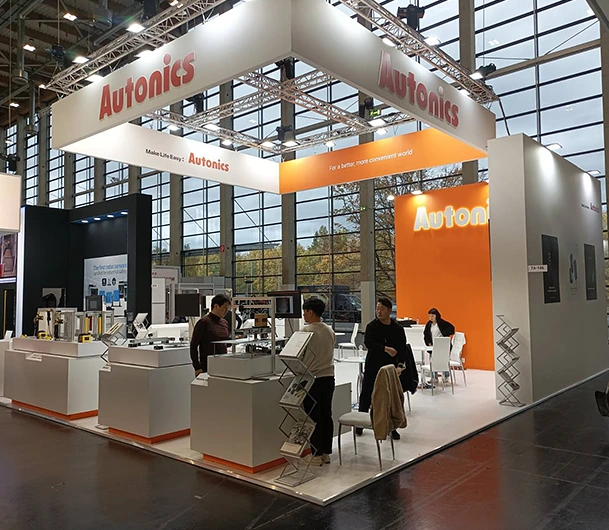 Messestand für AUTONICS auf der SPS IPC DRIVES 2022 in Nürnberg