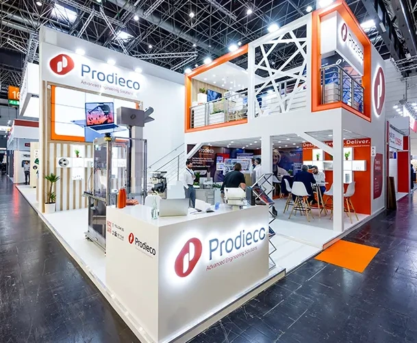 Messestand für PRODIECO auf der Interpack 2023 in Düsseldorf
