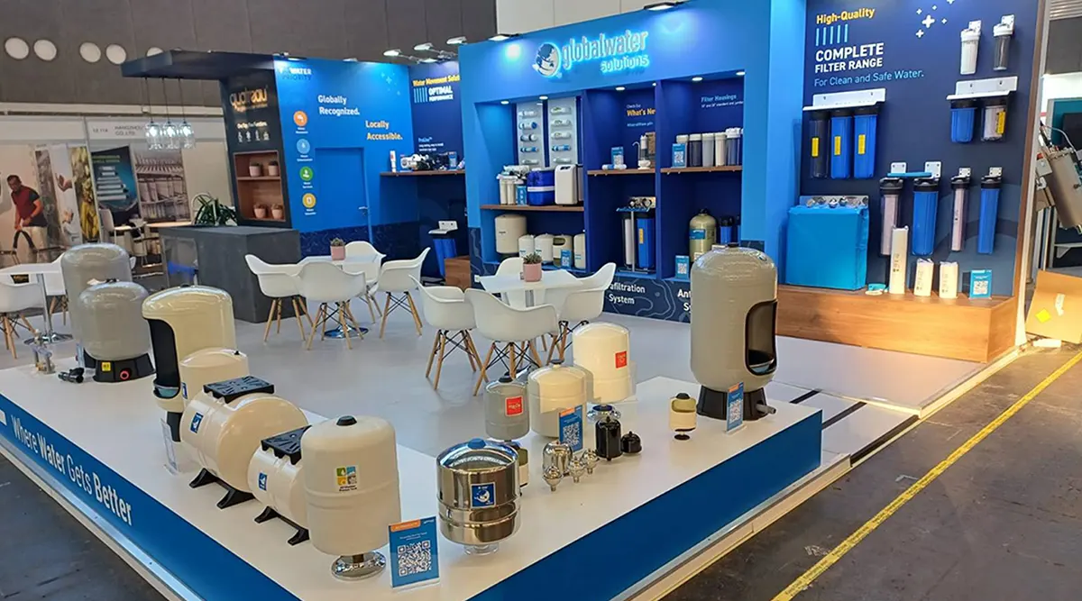 Messestand-Projekt in London