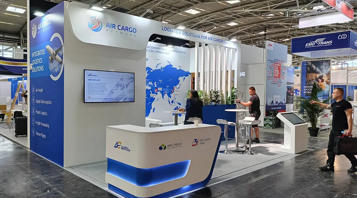 Messestand-Projekt in Madrid