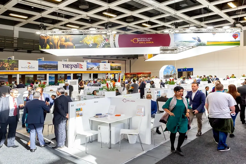 Länderpavillon für Messen
