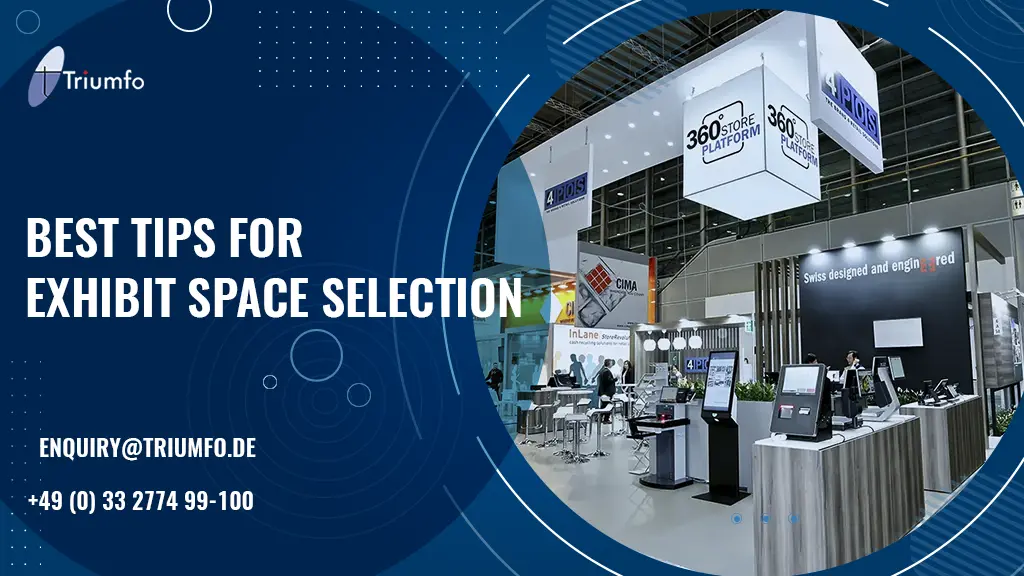 exhibit space selection