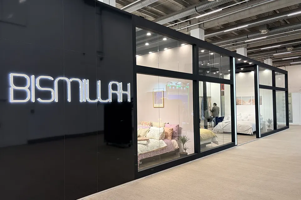 Exhibition Stand at Heimtextil 2026, Frankfurt, Germany for BISMILLAH