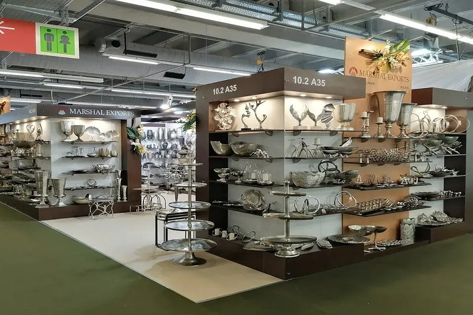 Modular Exhibition Stand at AMBIENTE 2020 for MARSHAL EXPORT in Frankfurt, Germany