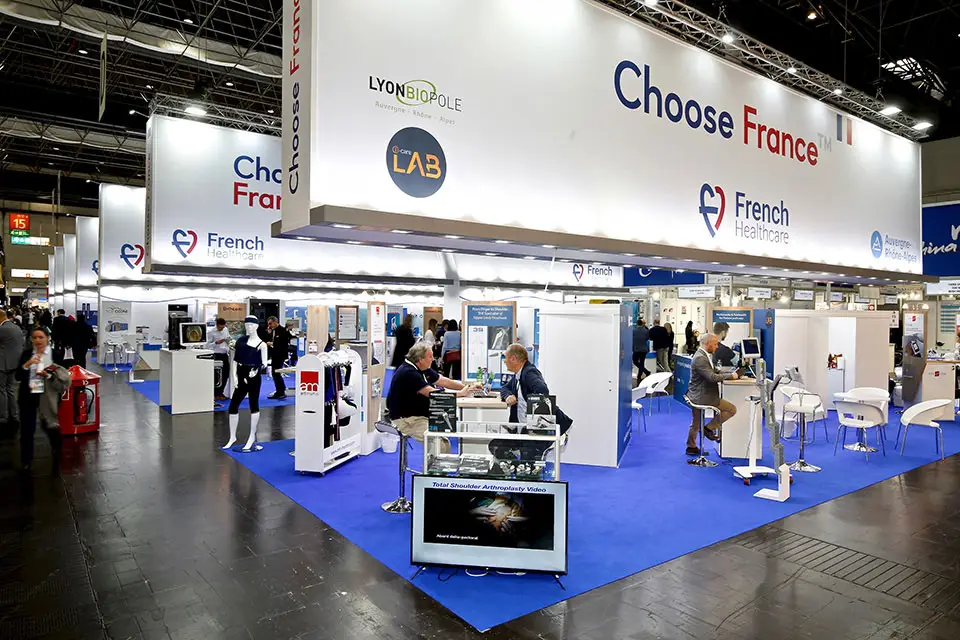 country pavilion booth of france