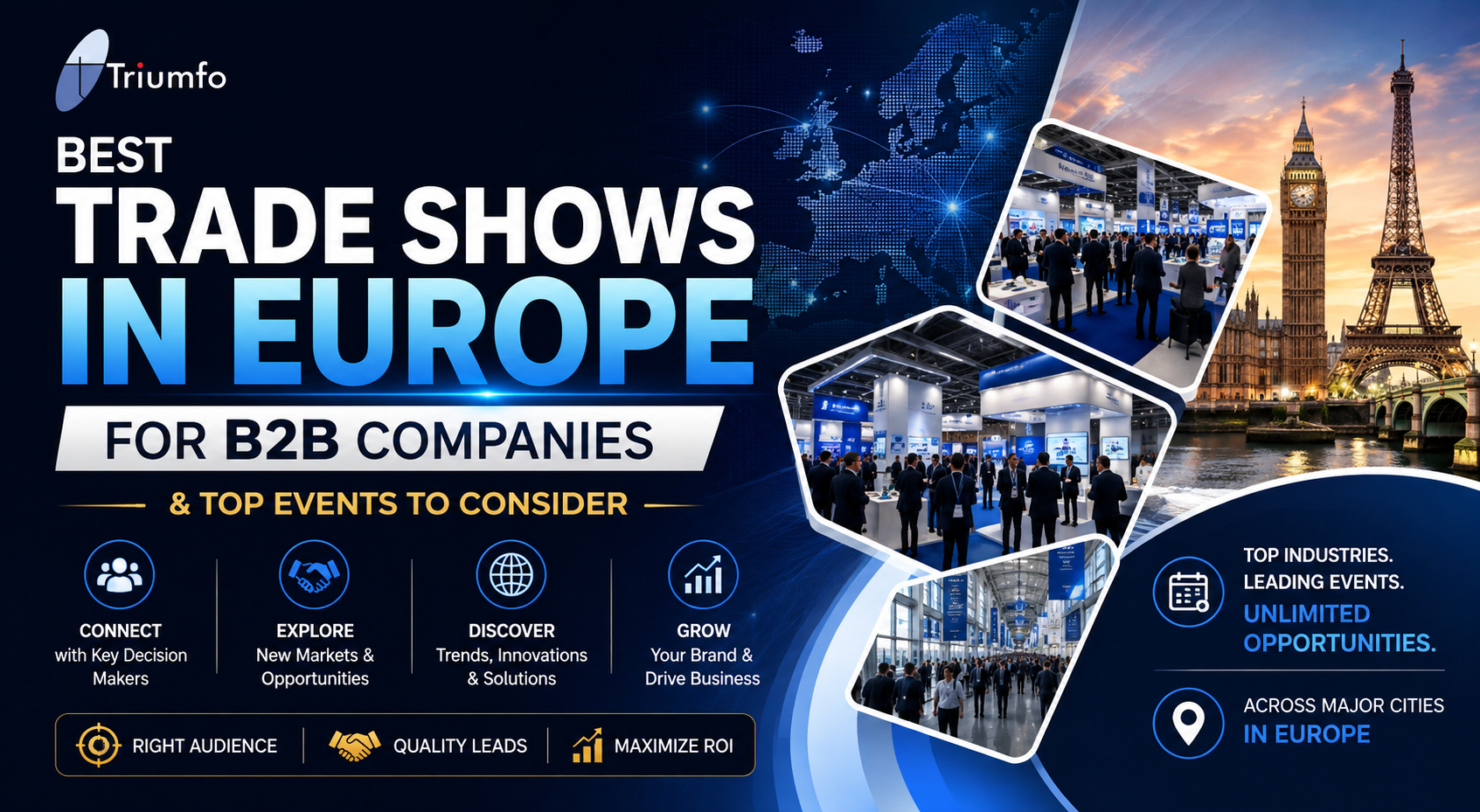 Best Trade Shows in Europe for B2B Companies