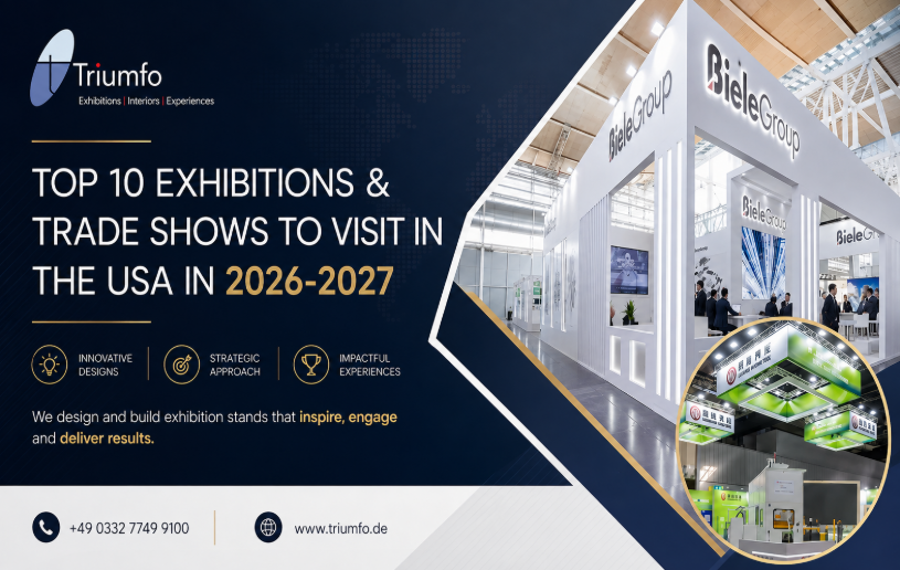 EXHIBITIONS & TRADE SHOWS TO VISIT IN THE USA IN 2026-2027