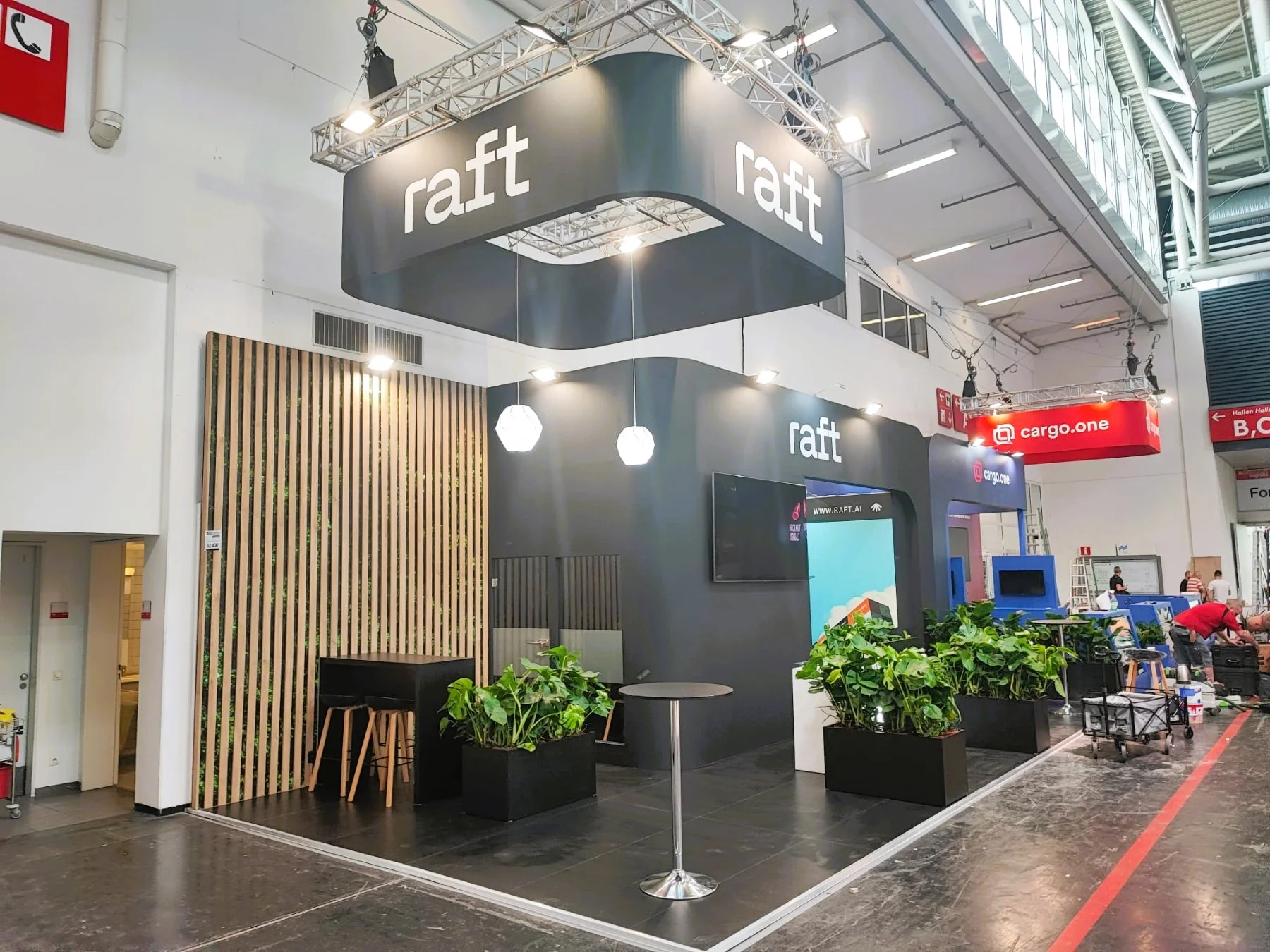 exhibition stand for Raft