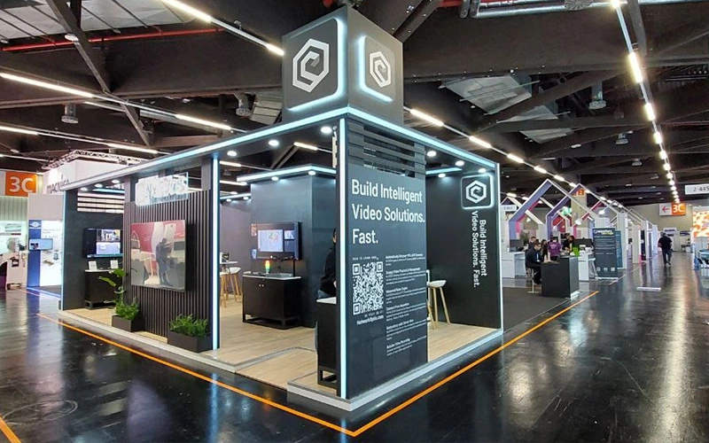 Network Optix exhibition stand at Embedded World 2026