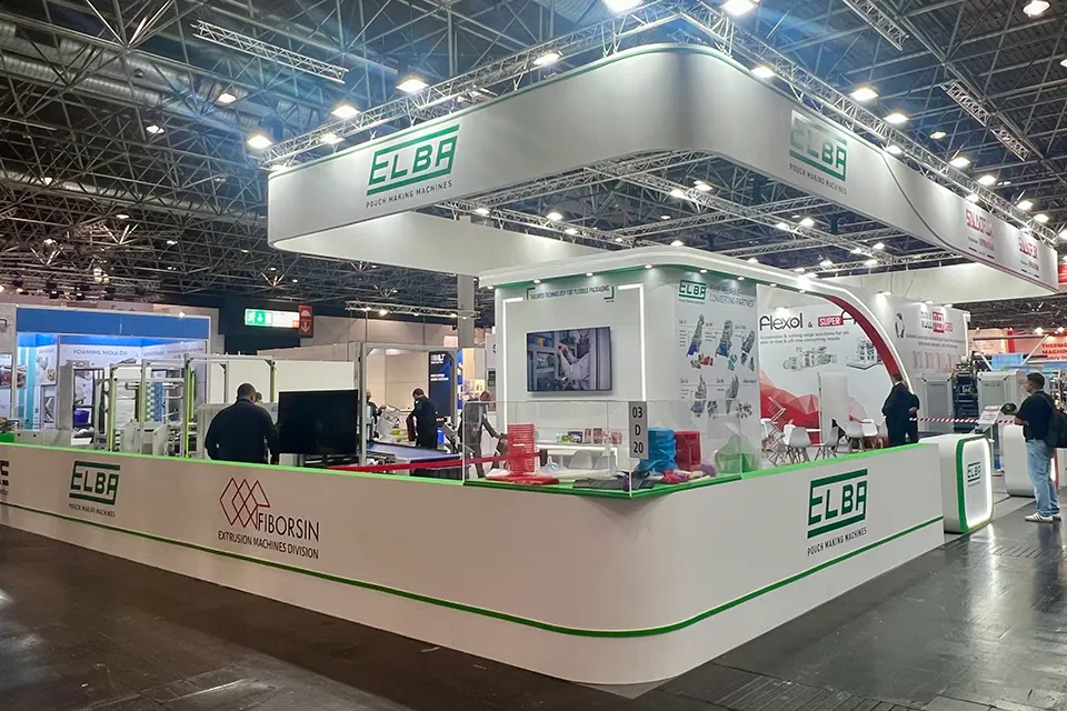 Exhibition Booth at K Show 2025 in Dusseldorf for ELBA