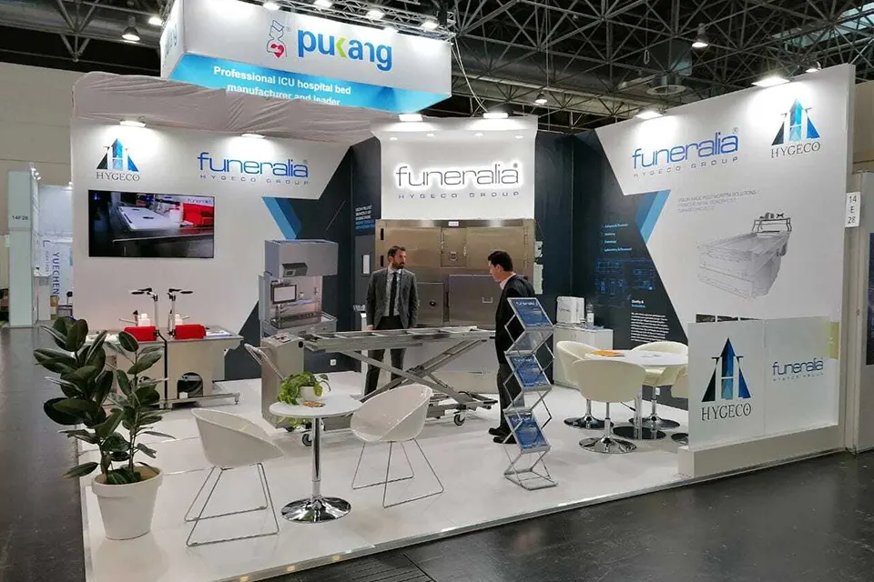 Exhibition Stand at Medica 2025 in Dusseldorf for HYGECO