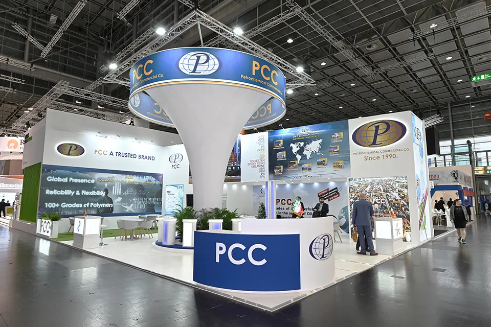 Exhibition Stand at K SHOW 2025 in Dusseldorf for PCC