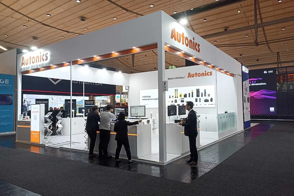 Exhibition Stand at Hannover Messe 2025 in Hannover for Autonics