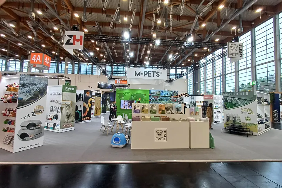 Exhibition Stand at Interzoo 2024 in Nuremberg for M PET