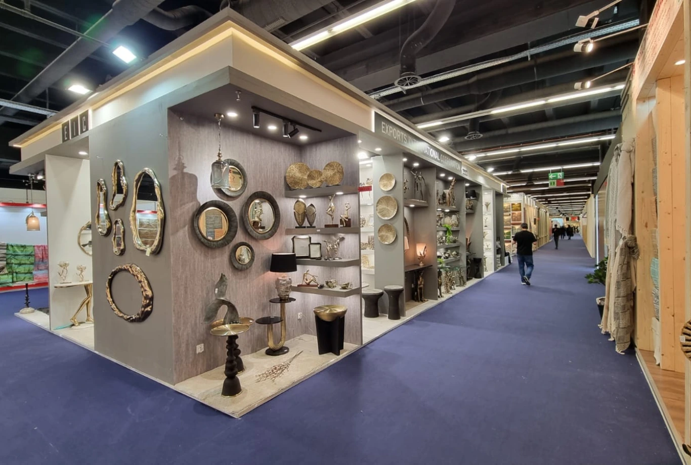 exhibition booth at Ambiente 2024 Toulouse, France for EIC
