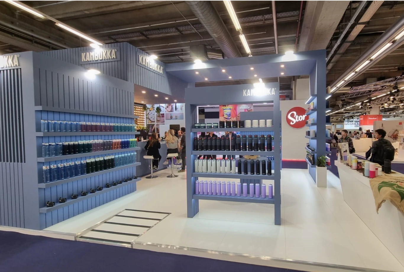 exhibit booth at Ambiente 2024, France for Kambukka