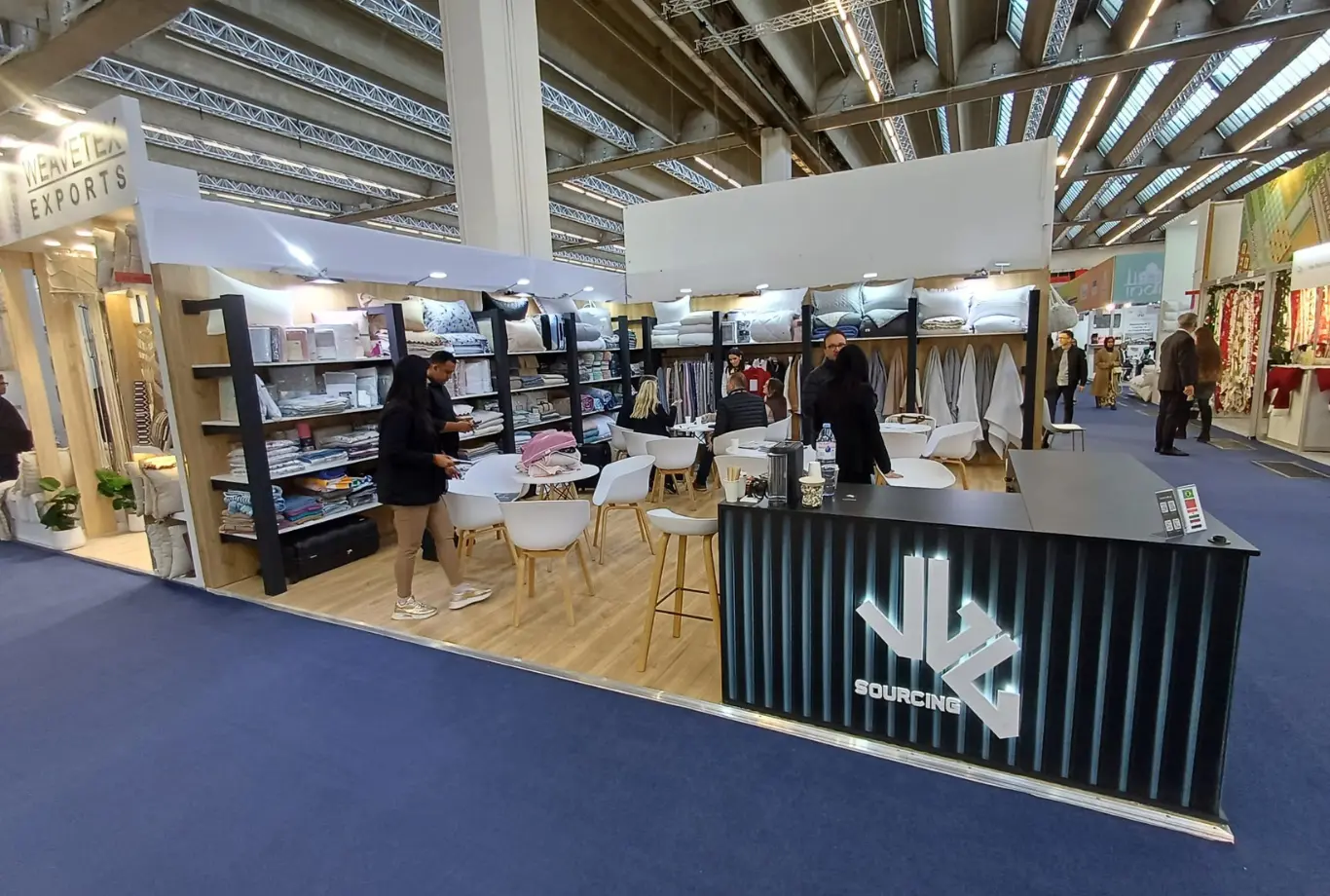 exhibition stands Heimtextil with 2025 in Düsseldorf, Germany for JBG