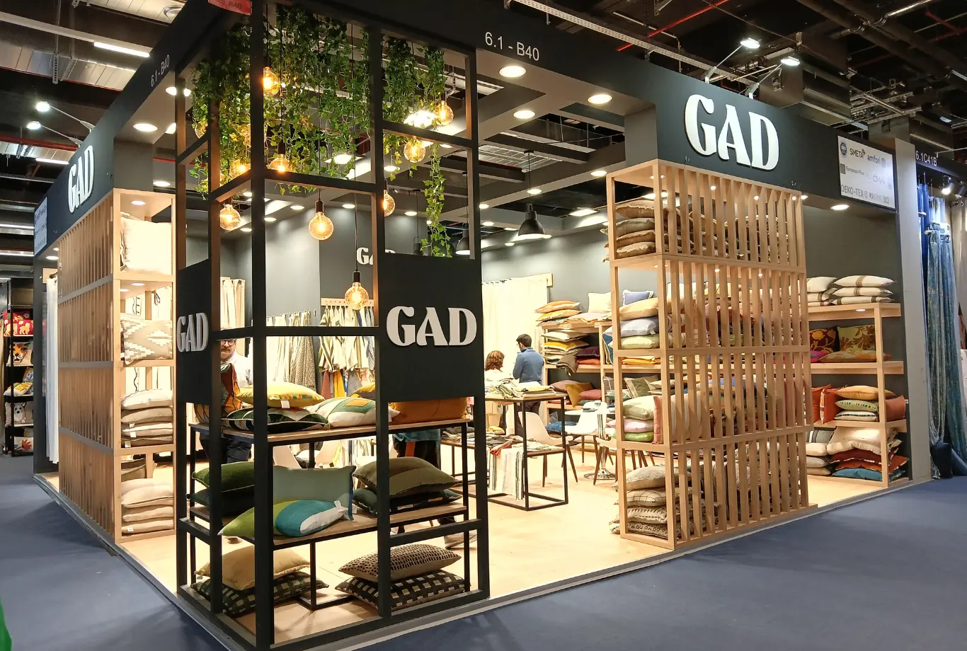 exhibition booth Heimtextil with 2025 in Lisbon, Portugal for GAD