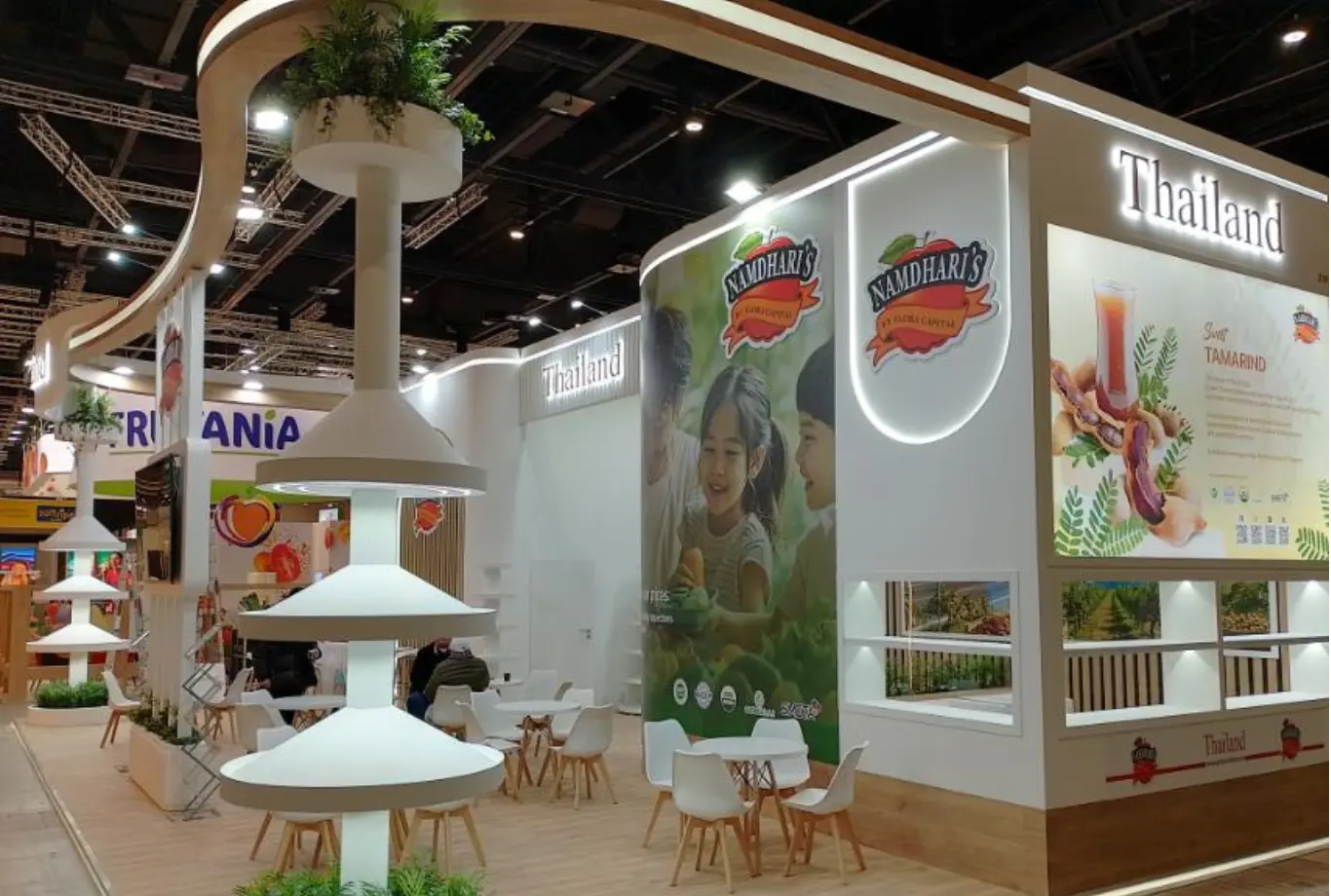 trade show booth FRUIT LOGISTICA with 2026 in Berlin, Germany for FLORA CAPTITAL