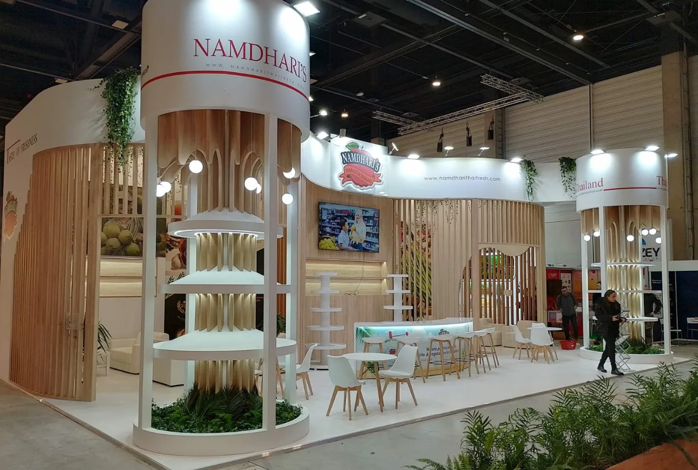 exhibition booth FRUIT LOGISTICA with 2025 in Berlin, Germany for Flora capital