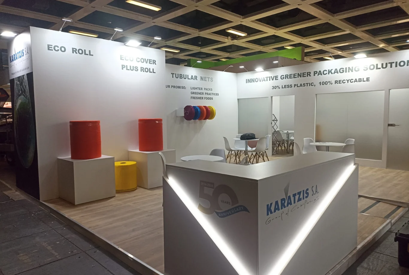 exhibition stand FRUIT LOGISTICA with 2024 in Berlin, Germany for KARATZIS