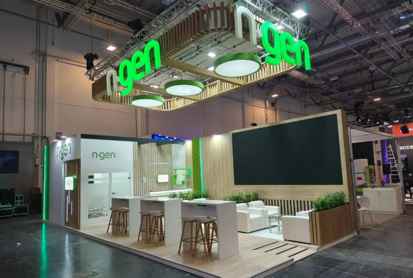 Exhibition Booth E-world energy & water with 2026 in München, Germany for Ngen