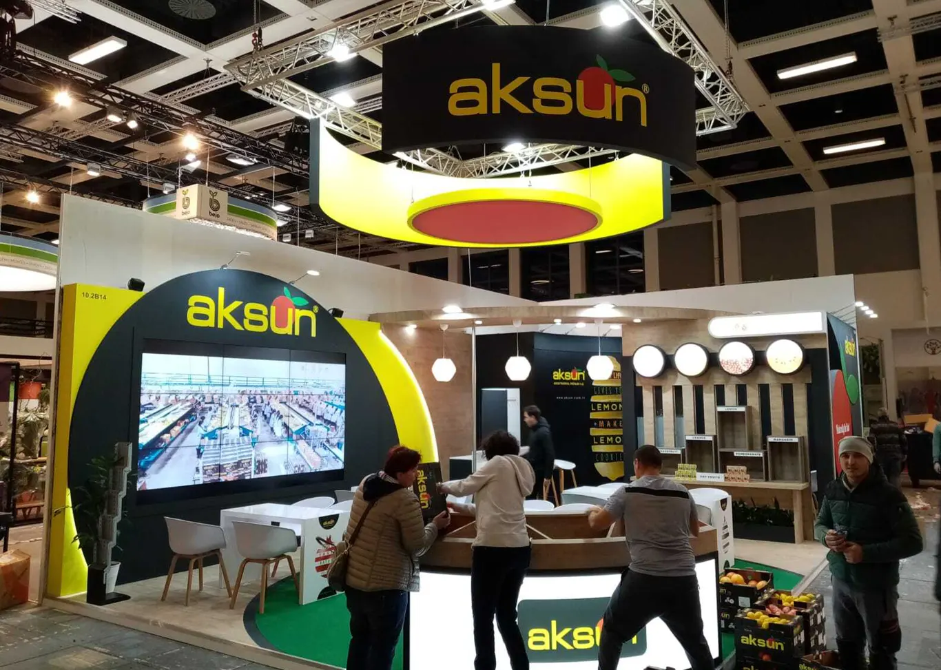 Exhibition Stand at Fruit Logistica 2026 in Berlin For The Brand Aksun