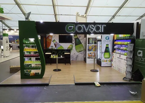 exhibition booth in Zurich for Avsar at Sial Paris 2018