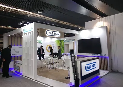 exhibition booth in Lyon for Balton at EuroPCR 2019
