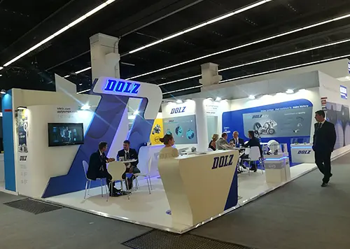 exhibition booth in Leipzig for DOLZ at Automechanika 2018