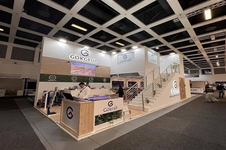 Double Decker Exhibition Stands at InnoTrans 2022 for GOKGRUP in Berlin, Germany