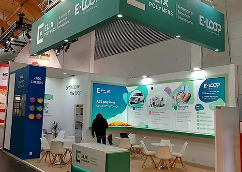 exhibition stand in Friedrichshafen for E-Loop at FAKUMA 2024