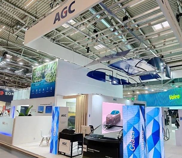 Exhibition Stand AGC for IAA Mobility 2025 in Munich