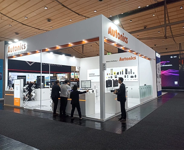 Exhibition Stand Autonics for Hannover Messe 2024 in Hannover