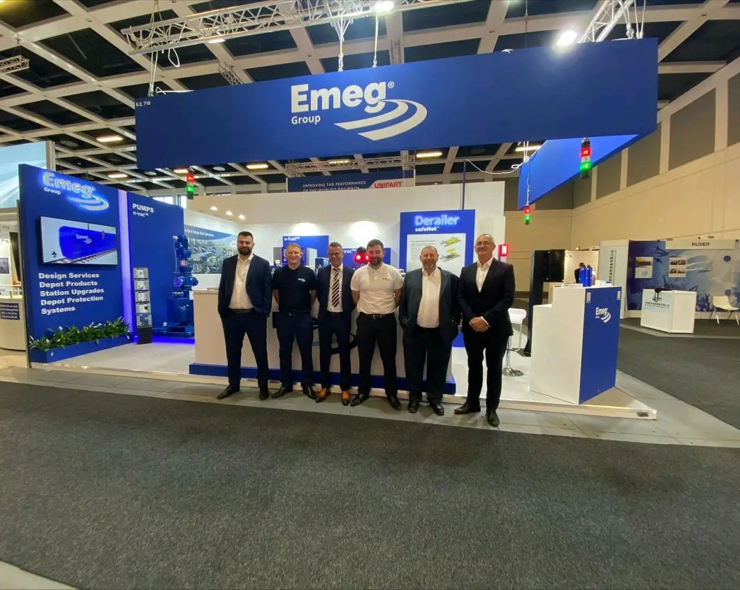 Exhibition Stand Emeg Group in Berlin at InnoTrans 2026