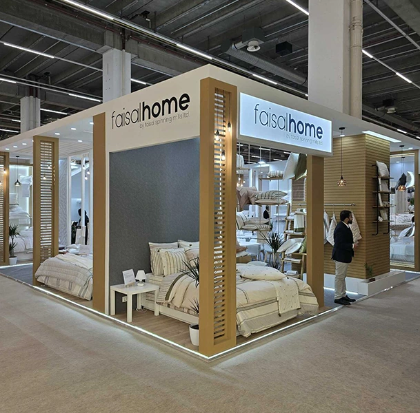 Exhibition Stand Faisal Home for Heimtextil 2026 in Frankfurt 