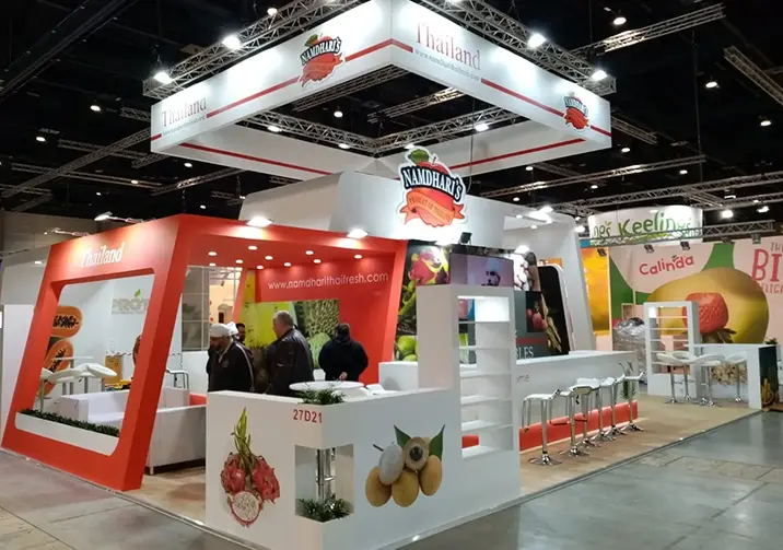 Exhibition stand FLORA CAPITA for FRUIT LOGISTICA 2023 in Berlin