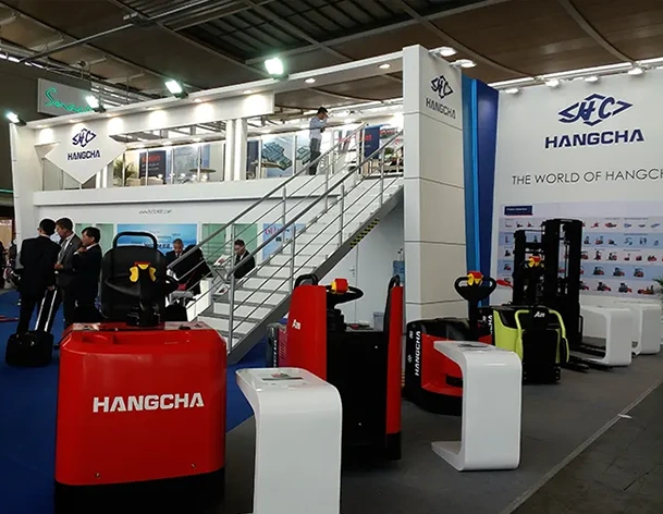 Exhibition Stand HANGCHA for CeMAT 2016 in Hannover