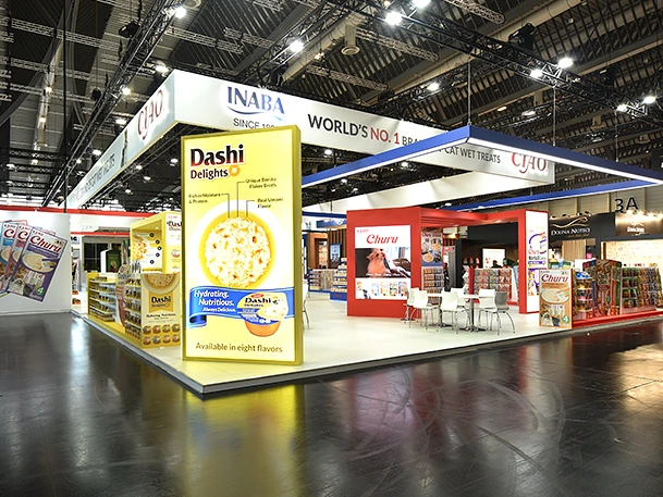 Exhibition stand INABA for Interzoo 2024 in Nuremberg