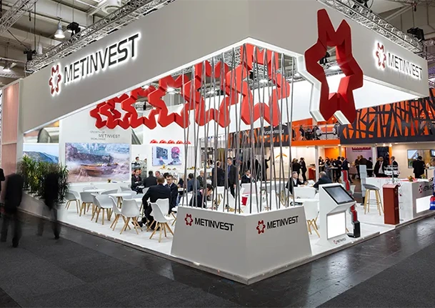 Exhibition Stand Metinvest for EuroBLECH 2018 in Hannover